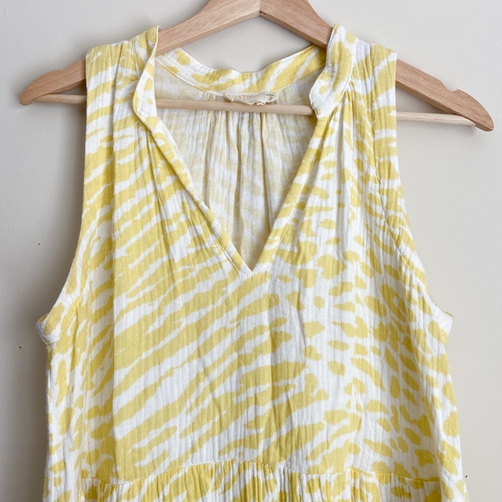 Nation LTD Nadie Tiered Tank Midi Dress in Wild - Picture 6 of 10